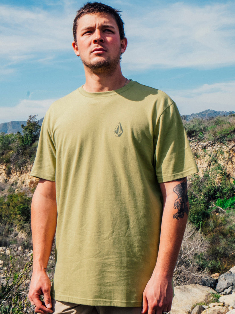 Stone Tech Short Sleeve Tee - Vintage Green