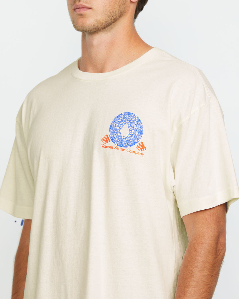 Let Go Short Sleeve Tee - Off White