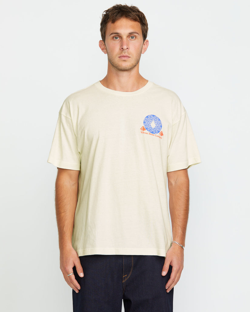 Let Go Short Sleeve Tee - Off White