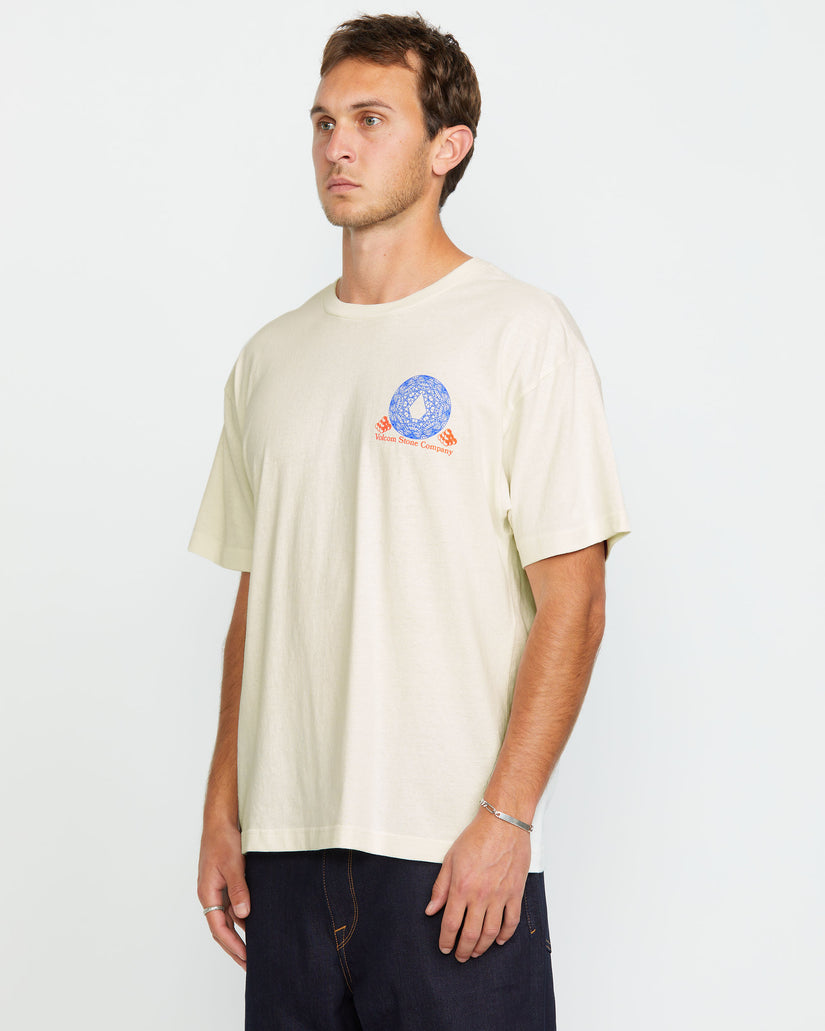 Let Go Short Sleeve Tee - Off White