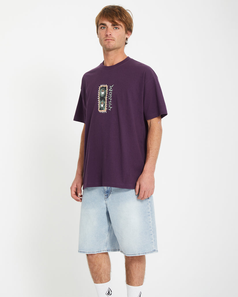 Eye Rust Lse Short Sleeve Tee - Grape Royale