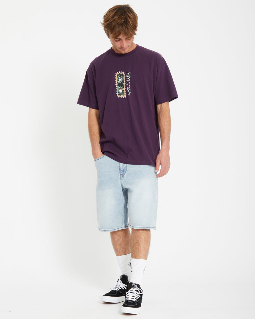 Eye Rust Lse Short Sleeve Tee - Grape Royale