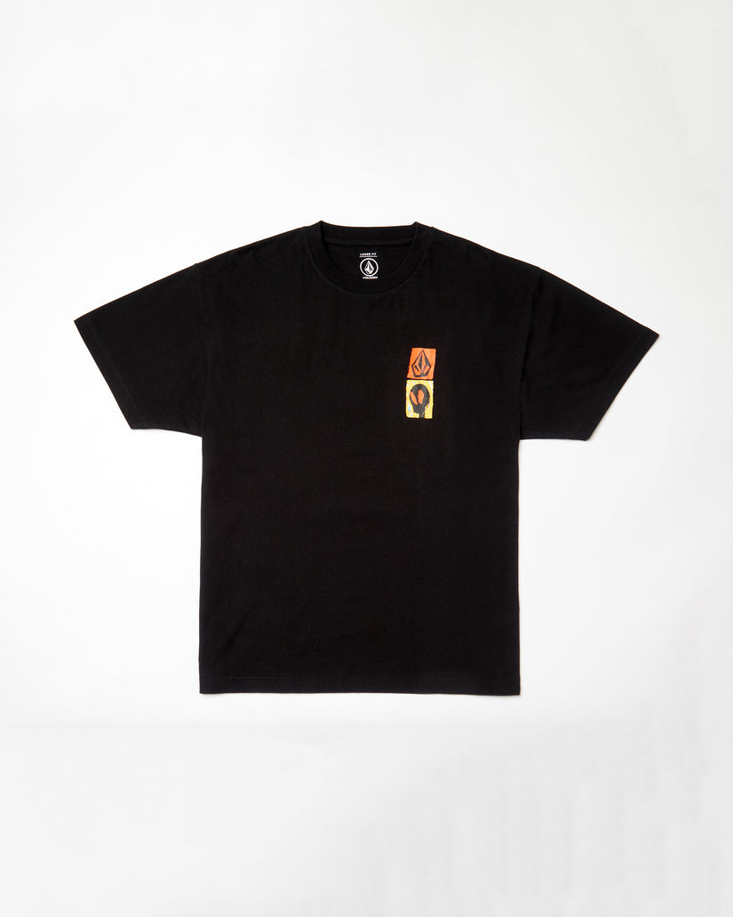 Gonyvaders Loose Short Sleeve Tee - Black