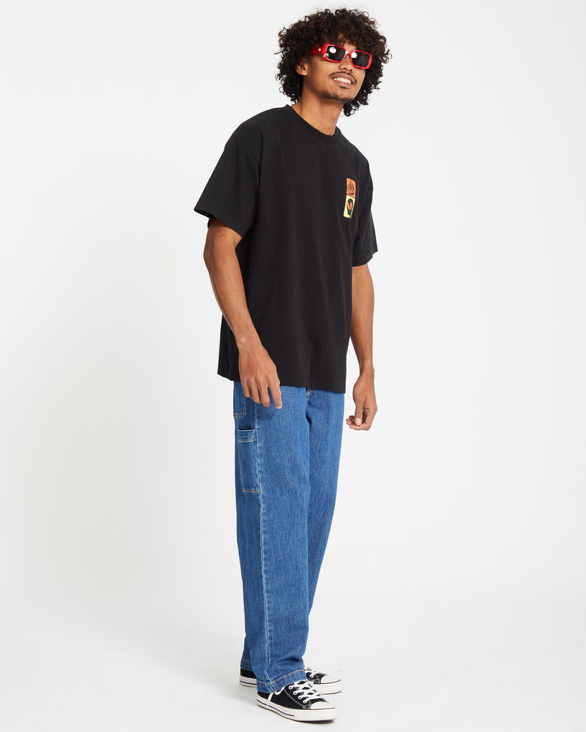 Gonyvaders Loose Short Sleeve Tee - Black