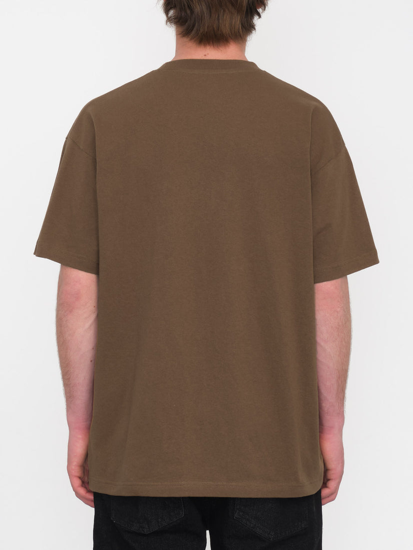 Pistol Stone Lse Short Sleeve T-Shirt - Dark Earth