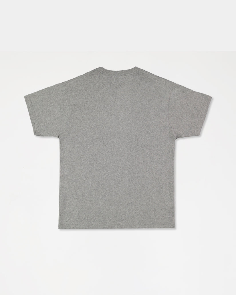 Heritage Logo Loose Tee - Heather Grey