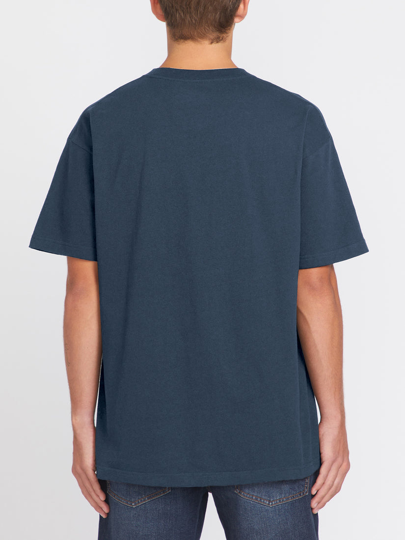 Heritage Logo Loose Tee - Navy