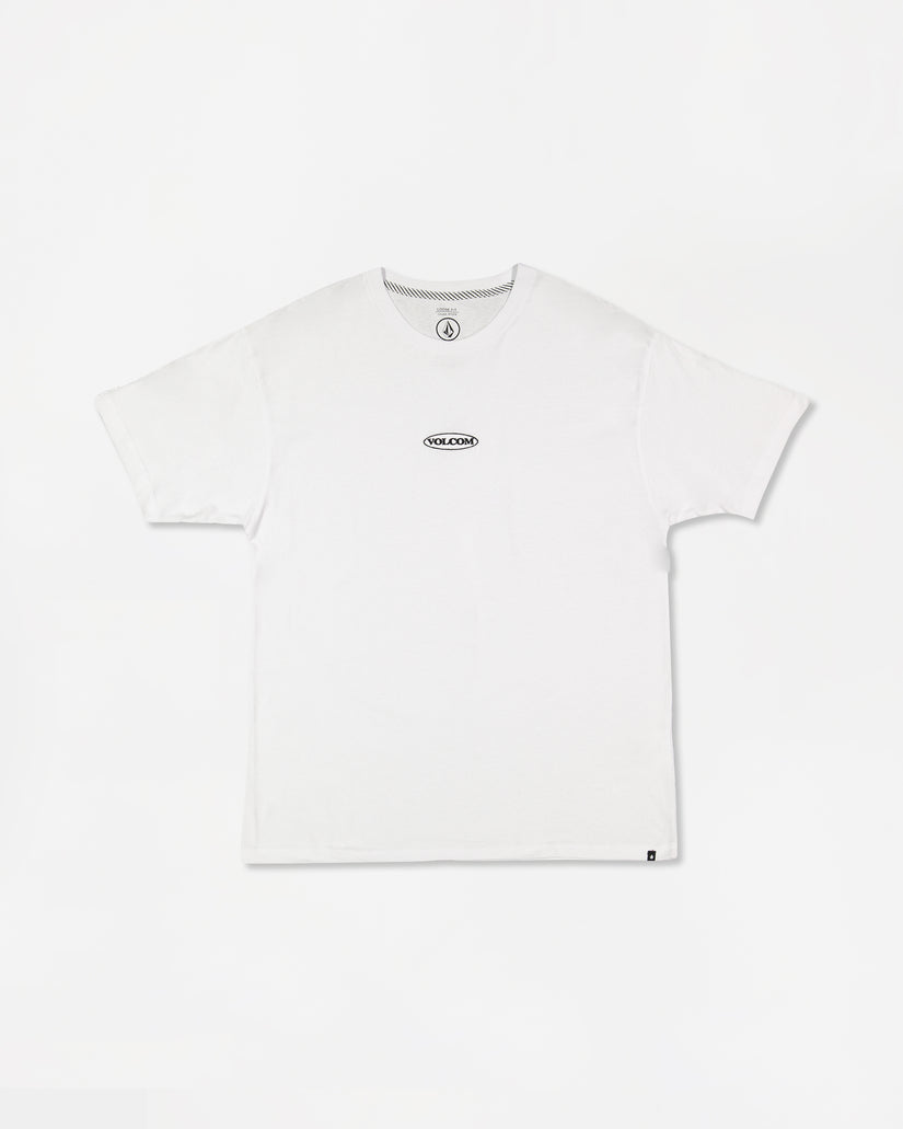 Heritage Logo Loose Tee - White