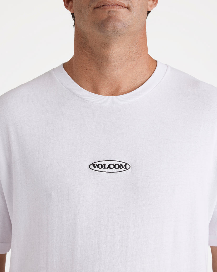 Heritage Logo Loose Tee - White