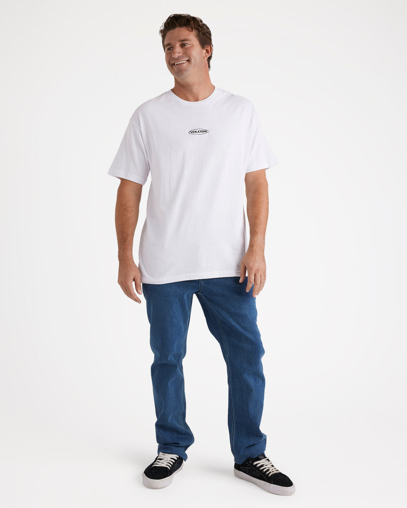 Heritage Logo Loose Tee - White