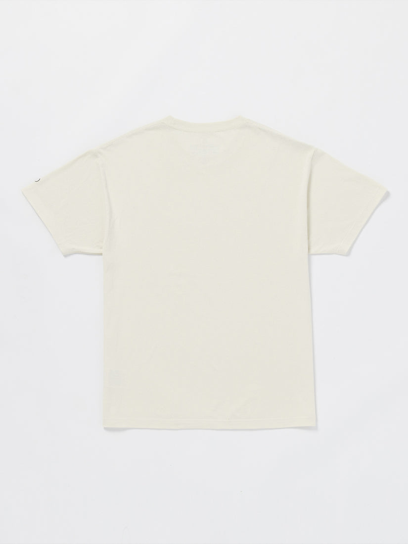 Solid Loose Short Sleeve Tee - Dirty White