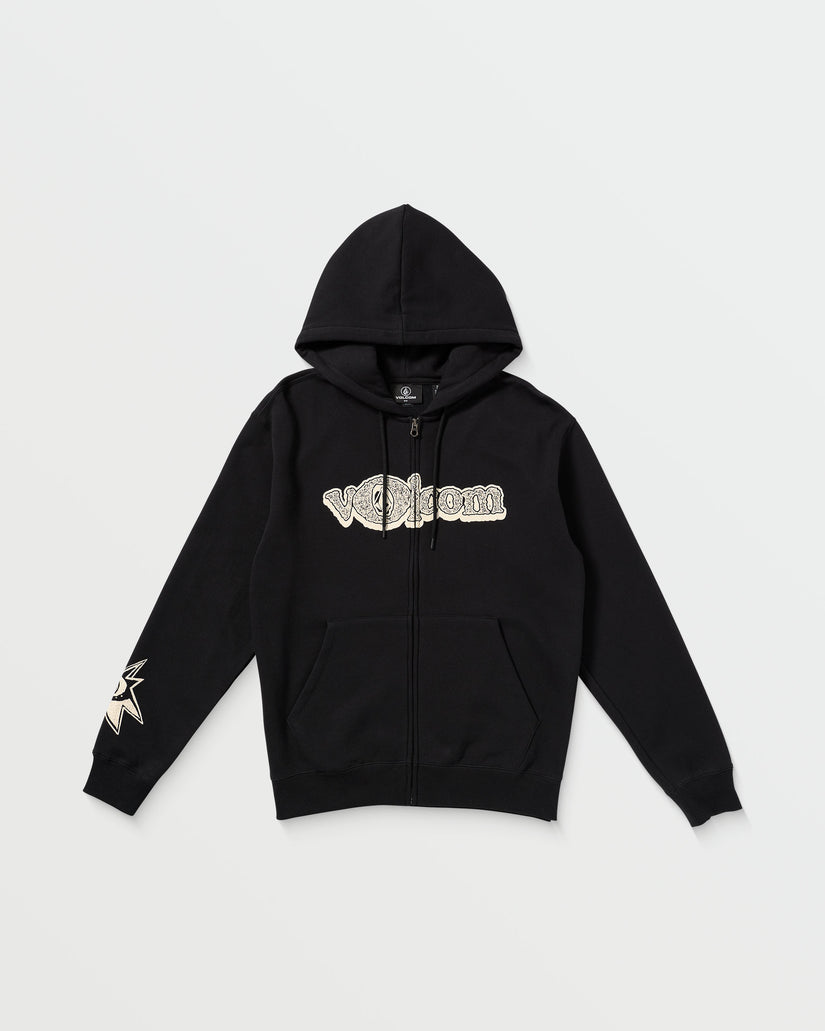 Volcom Entertainment Zip Fleece- Black