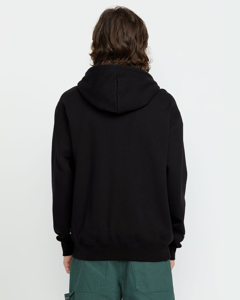 Volcom Entertainment Zip Fleece- Black