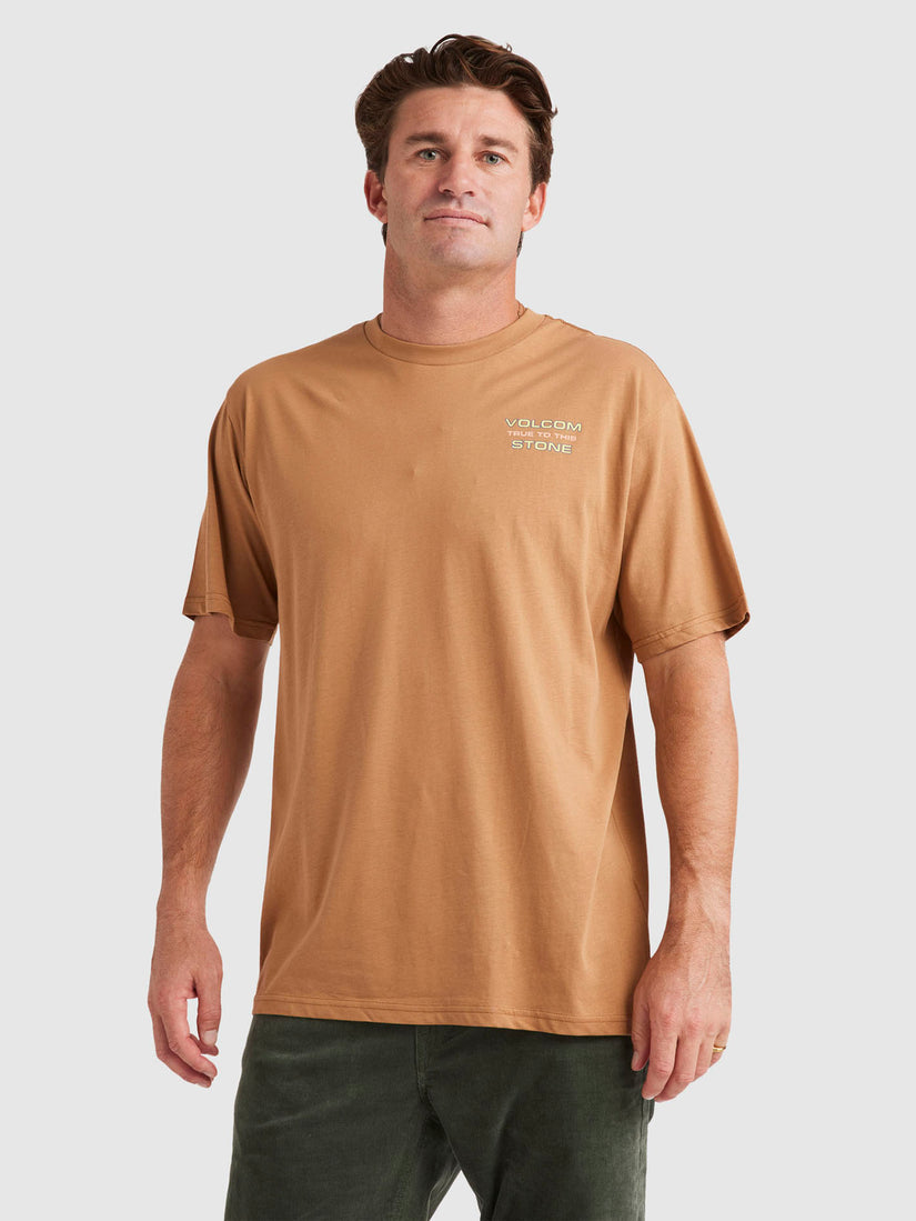 Aus The Trek Short Sleeve Tee - Vintage Brown