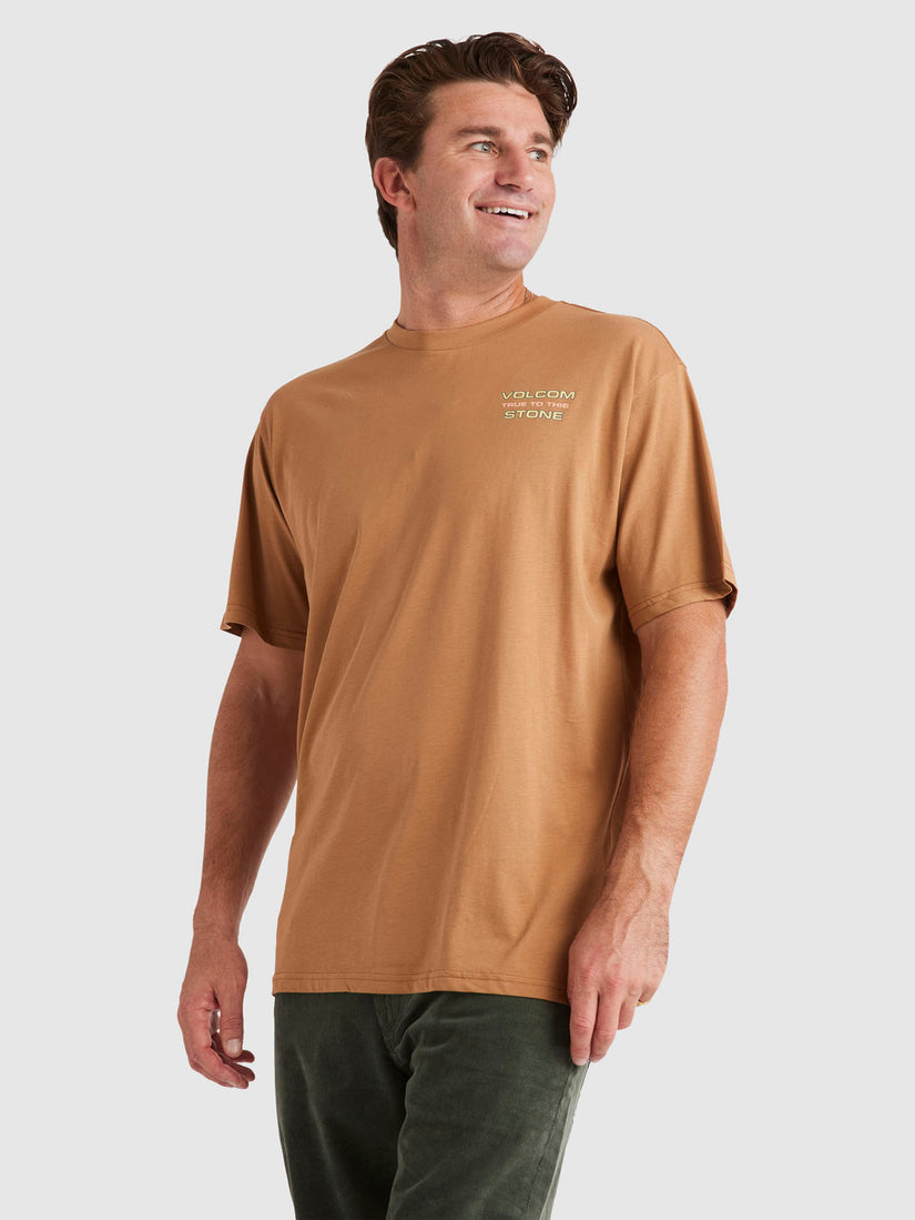 Aus The Trek Short Sleeve Tee - Vintage Brown