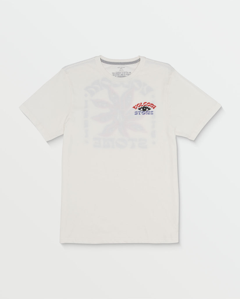 Stone Spectacle Short Sleeve Tee - Off White