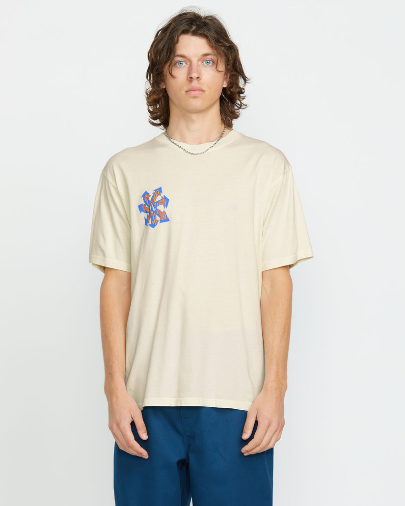 Volcom Vortex Short Sleeve Tee - Off White