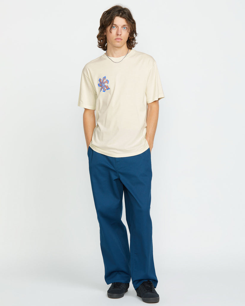 Volcom Vortex Short Sleeve Tee - Off White