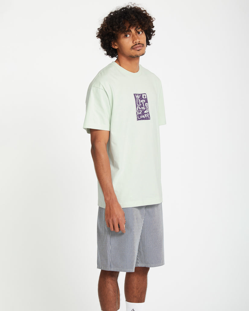 Flowatch Short Sleeve Tee - Cloud Blue