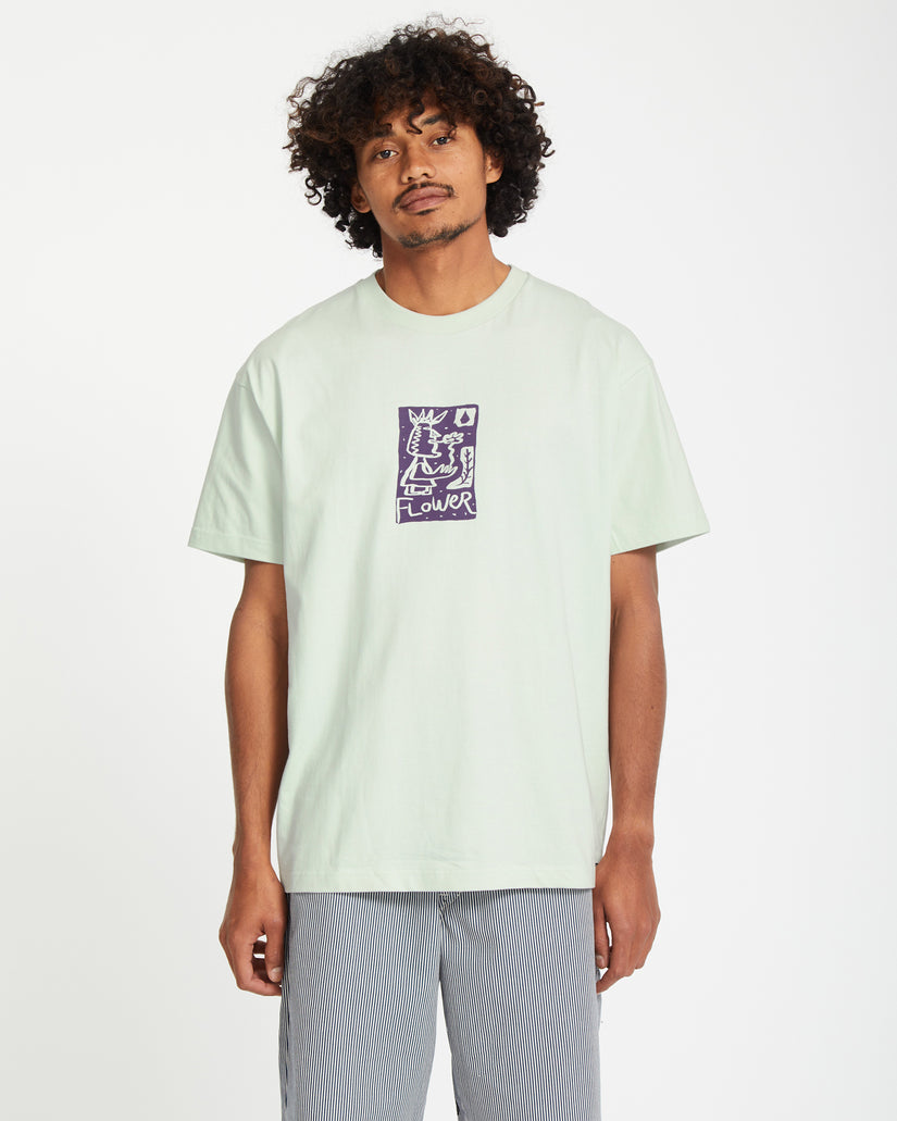 Flowatch Short Sleeve Tee - Cloud Blue