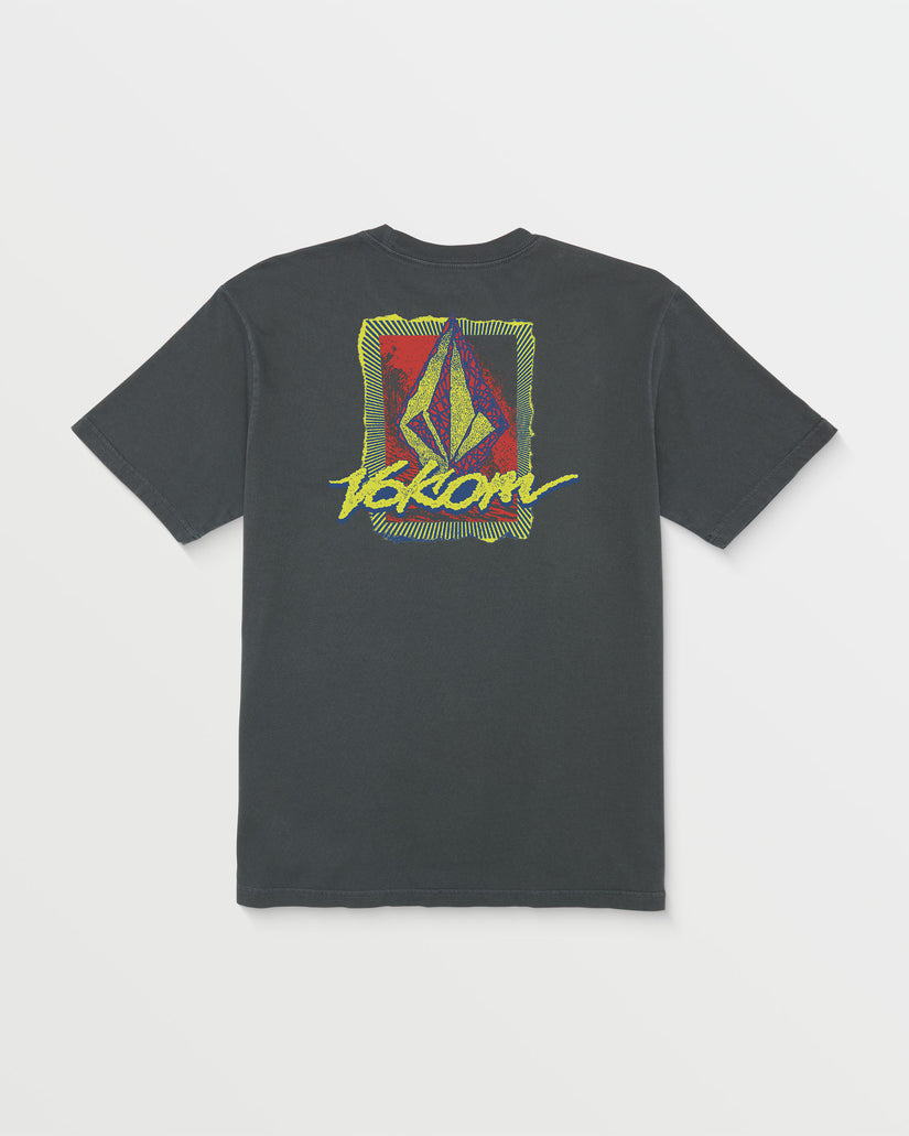 Frothy Postcard Short Sleeve Tee - Stealth