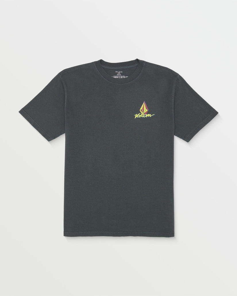 Frothy Postcard Short Sleeve Tee - Stealth