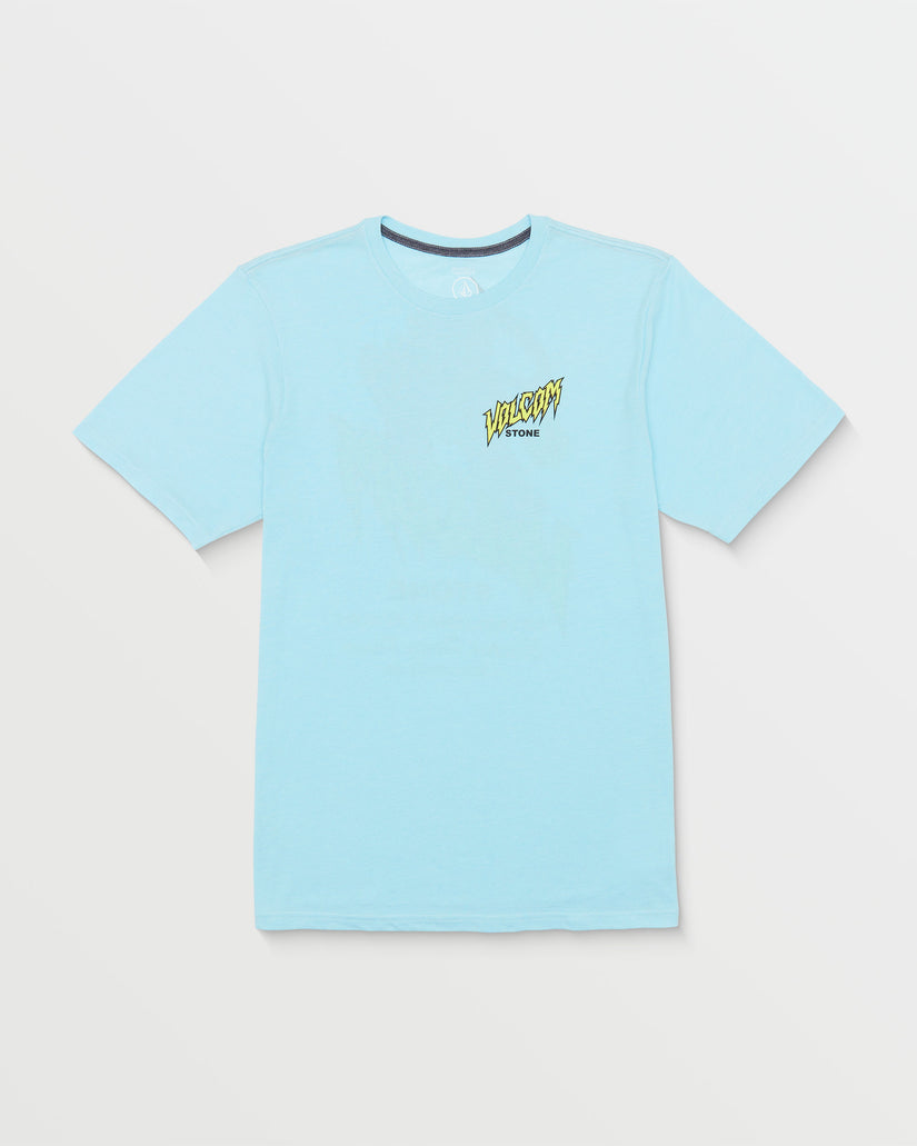 Meow Short Sleeve Tee - Horizon Blue Heather