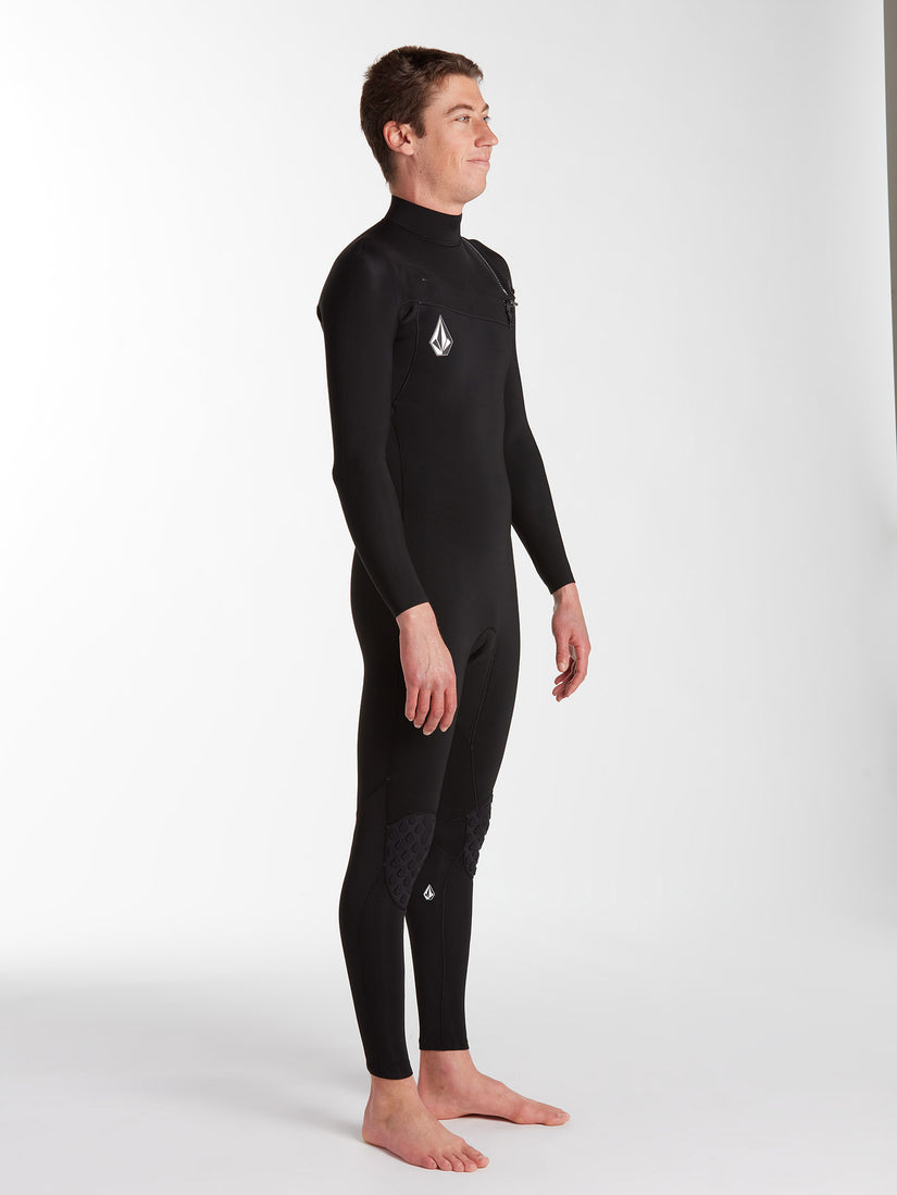 Modulator 2mm Long Arm Chest Zip Wetsuit - Black