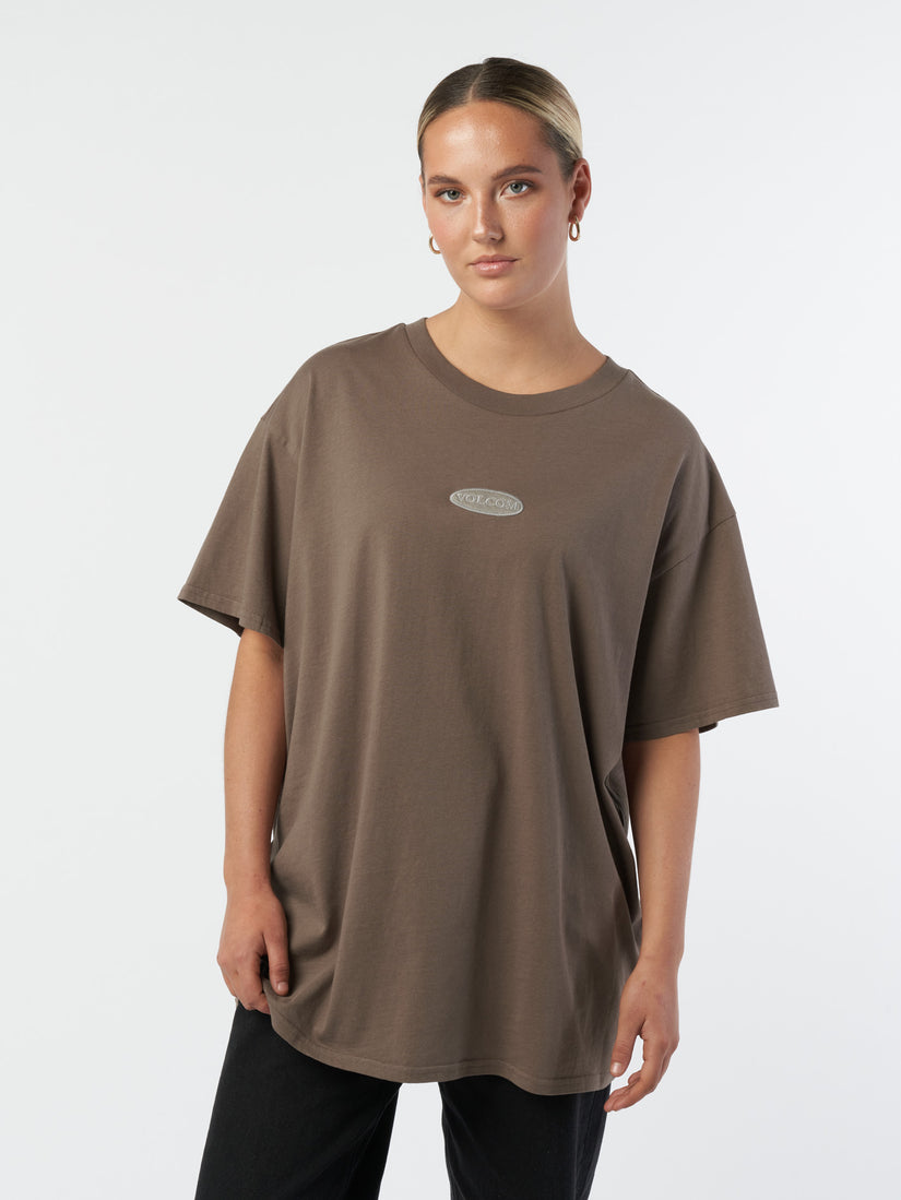 Heritage Logo Heavy Weight T-Shirt - Bison