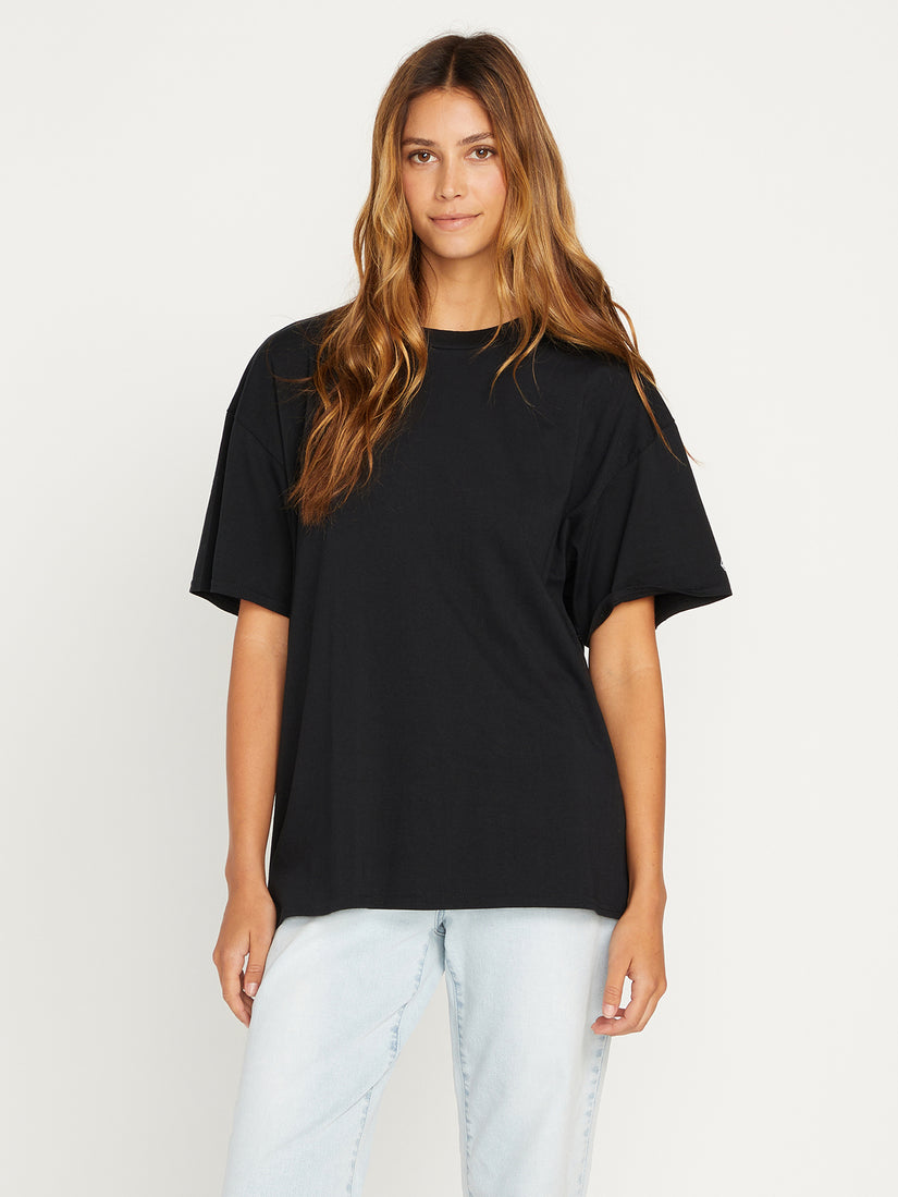 Stones Throw Solid Short Sleeve Tee - Back