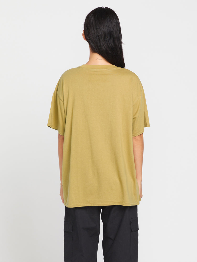 Stones Throw Tee - Seaweed Green