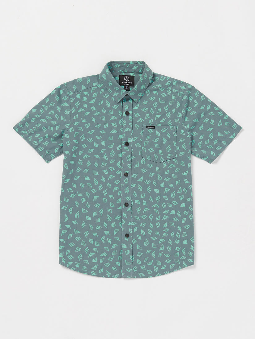 Big Youth Interstone Short Sleeve Shirt - Service Blue