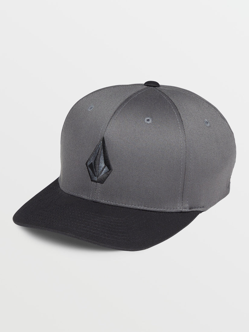 Full Stone Flexfit Hat - Asphalt Black