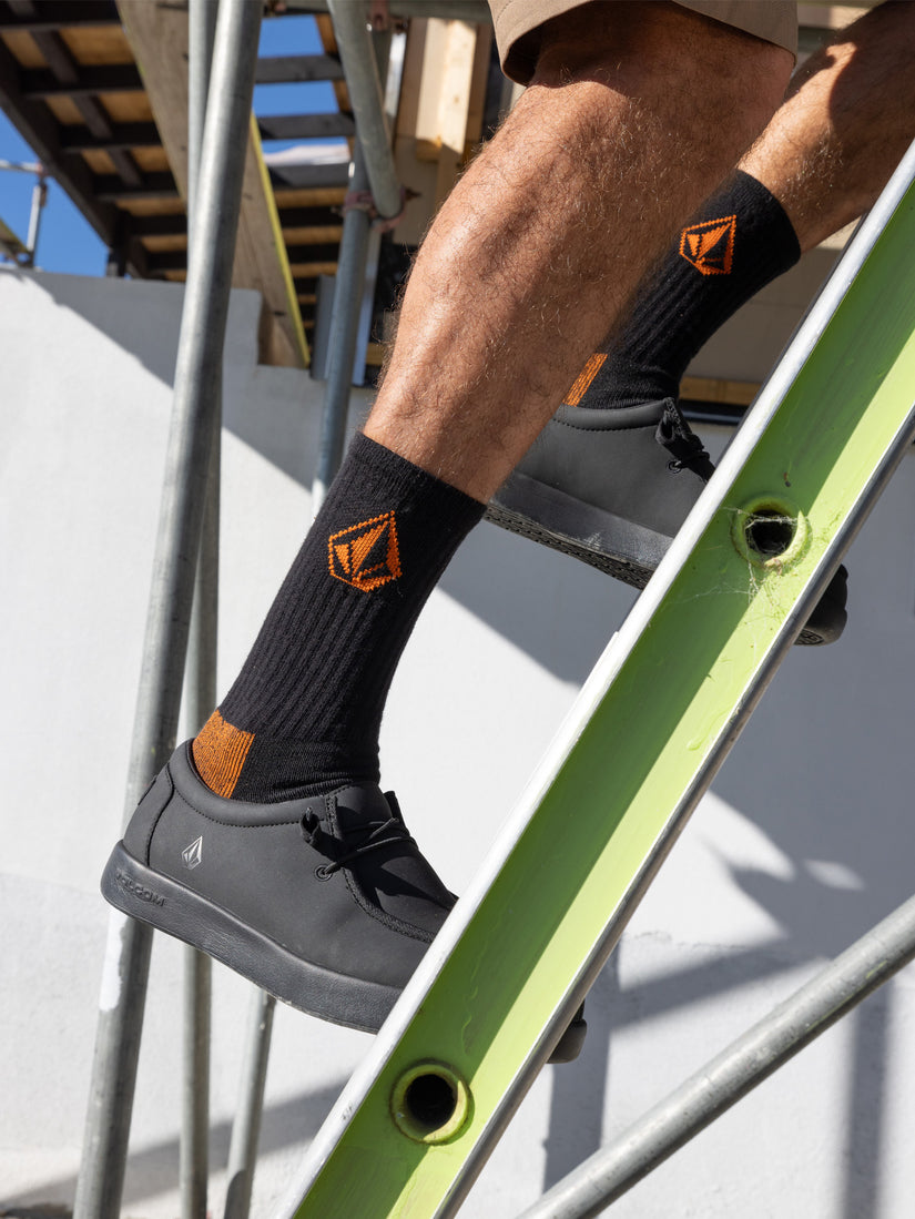 Volcom Workwear Socks 3 Pack - Black