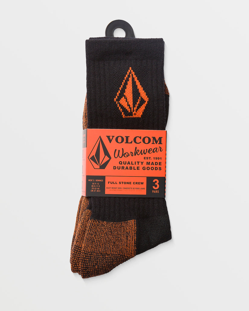 Volcom Workwear Sock Pack - Black