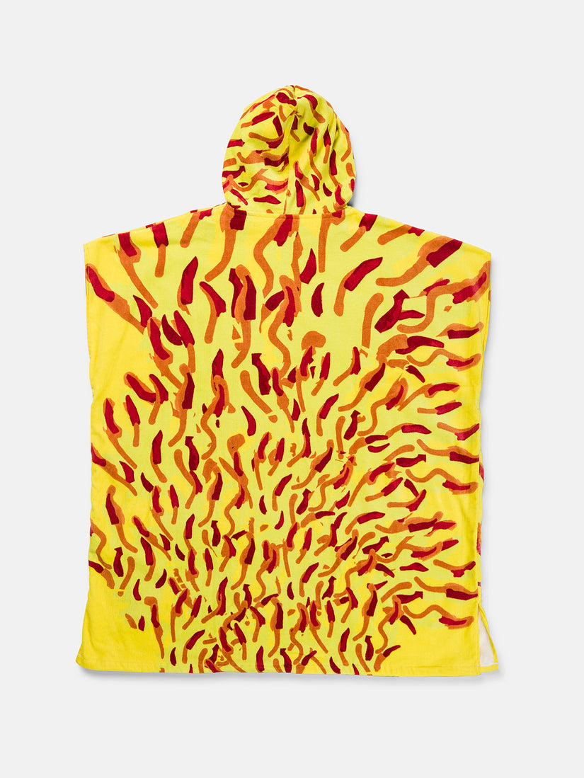 Featured Artist Ozzy Wrong Hooded Towel - Yellow