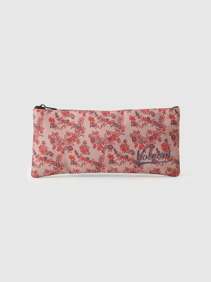 Patch Attack Pencil Case - Rust