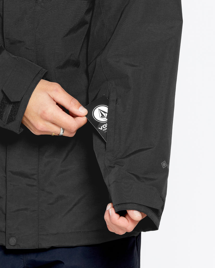 Mens L Gore-Tex Jacket - Black