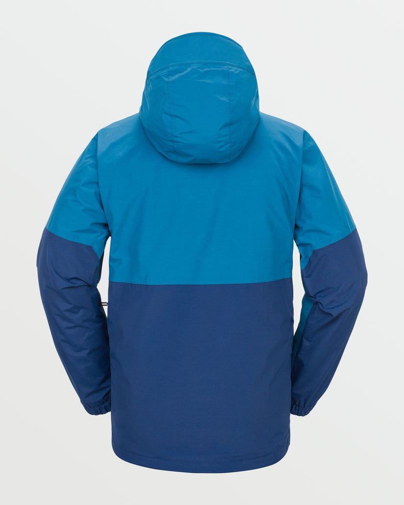 Mens L Gore-Tex Jacket - Light Blue