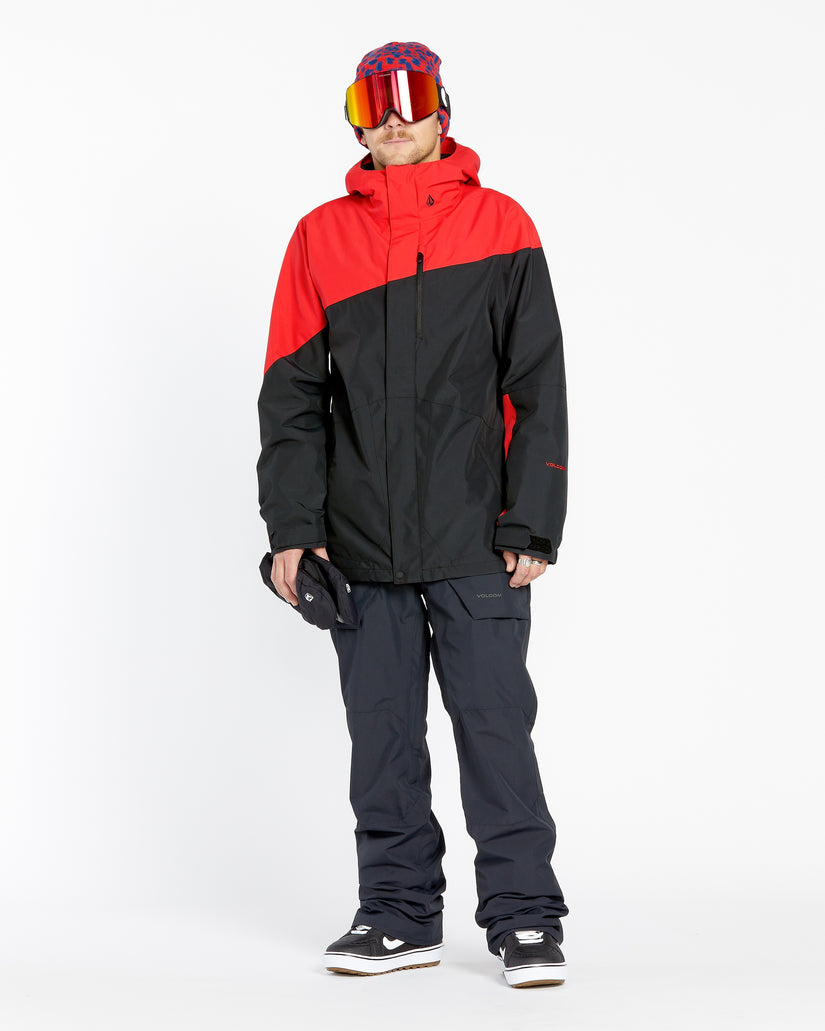 Mens Primry Jacket - Crimson