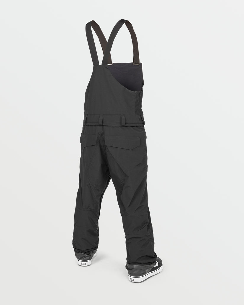 Mens Rain Gore-Tex Bib Overalls - Black