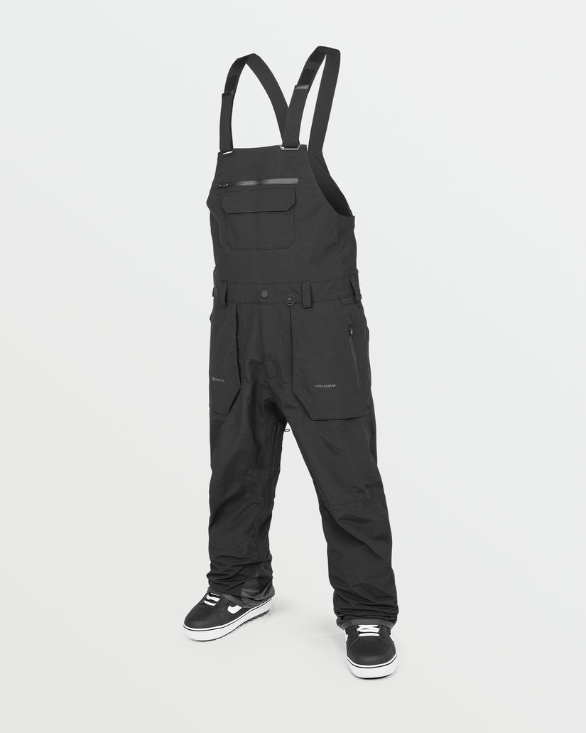 Mens Rain Gore-Tex Bib Overalls - Black