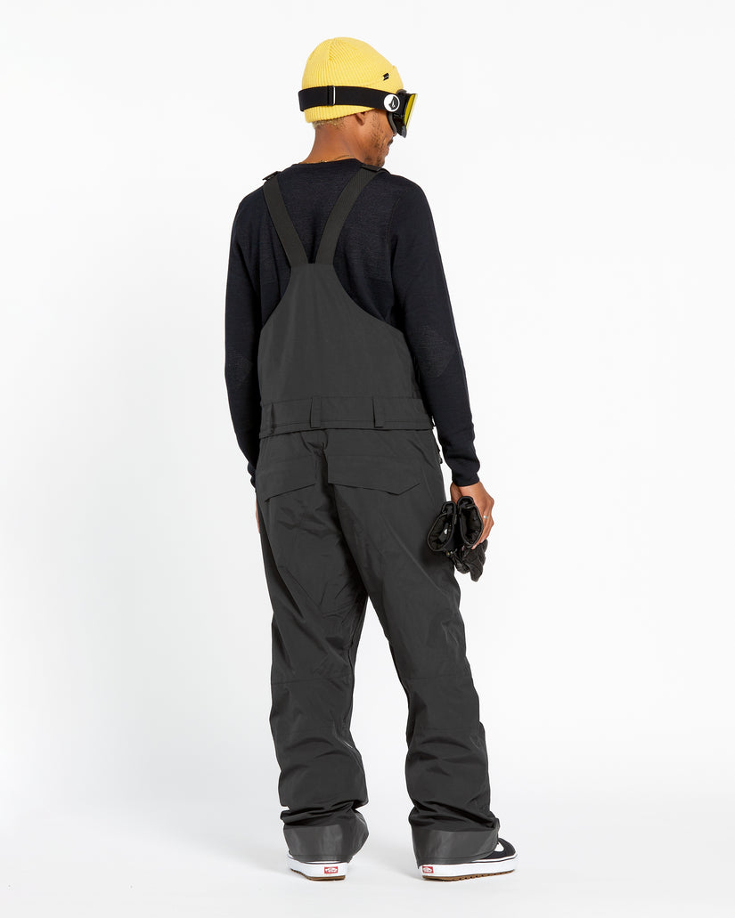 Mens Rain Gore-Tex Bib Overalls - Black