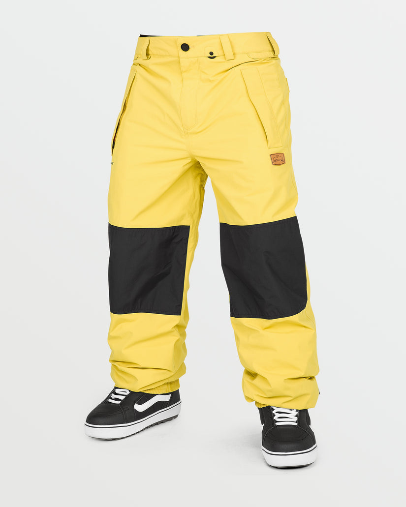 Mens Longo Gore-Tex Pants - Dark Yellow