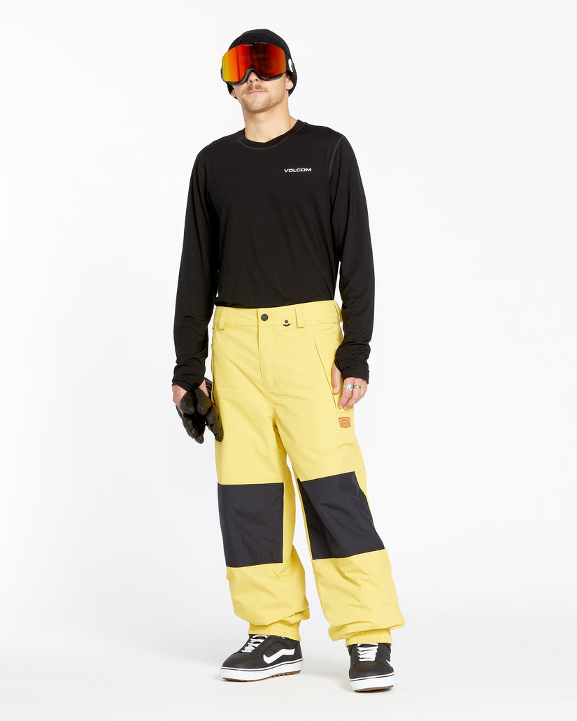 Mens Longo Gore-Tex Pants - Dark Yellow