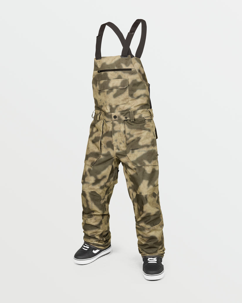 Mens Roan Bib Overalls - Camouflage