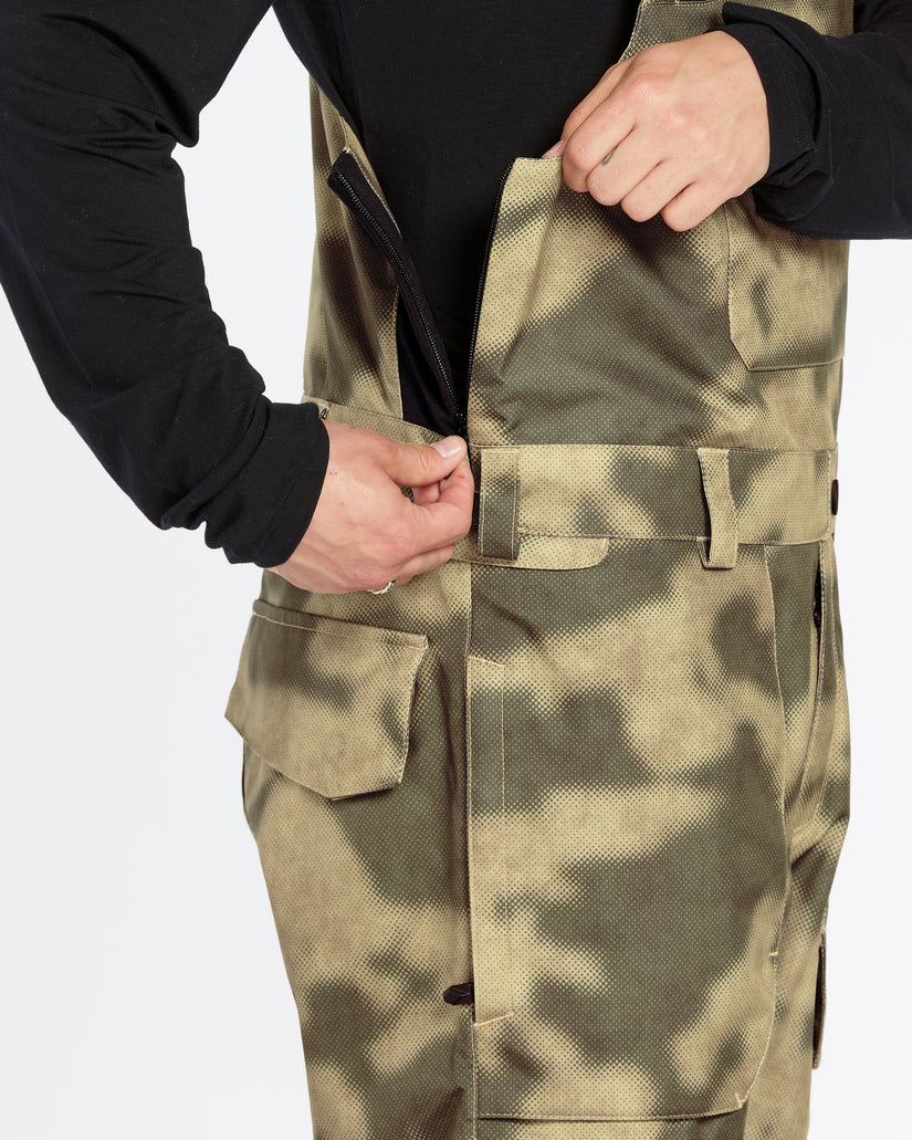 Mens Roan Bib Overalls - Camouflage