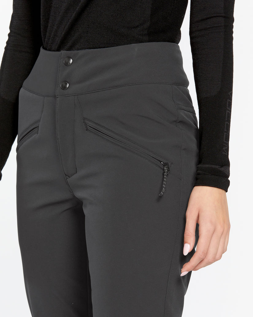 Womens Battle Stretch Pants - Black