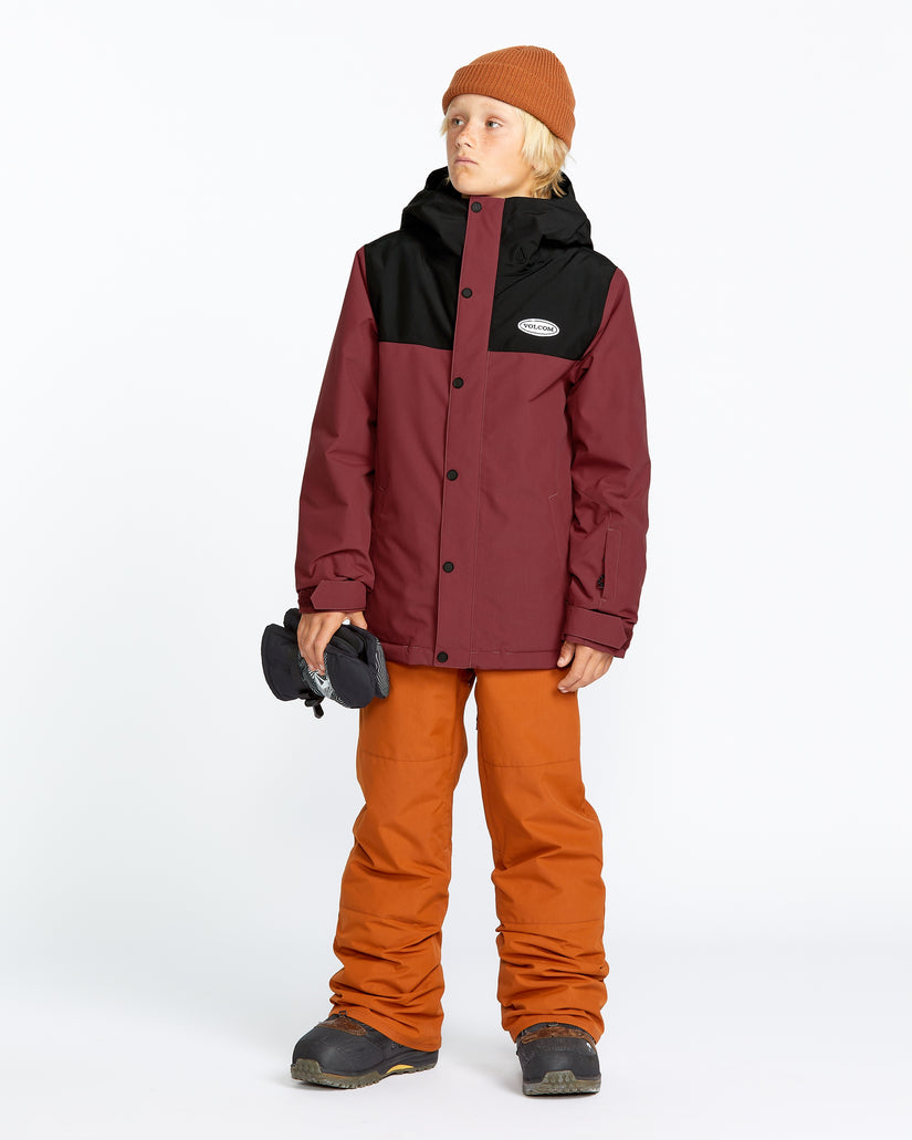 Kids Stone.91 Insulated Jacket - Redwood