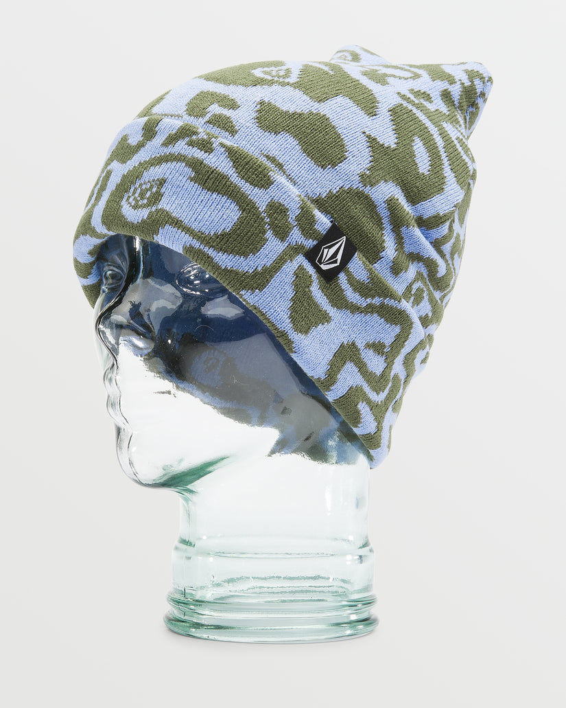 Womens Shred Beanie - Crystal Blue